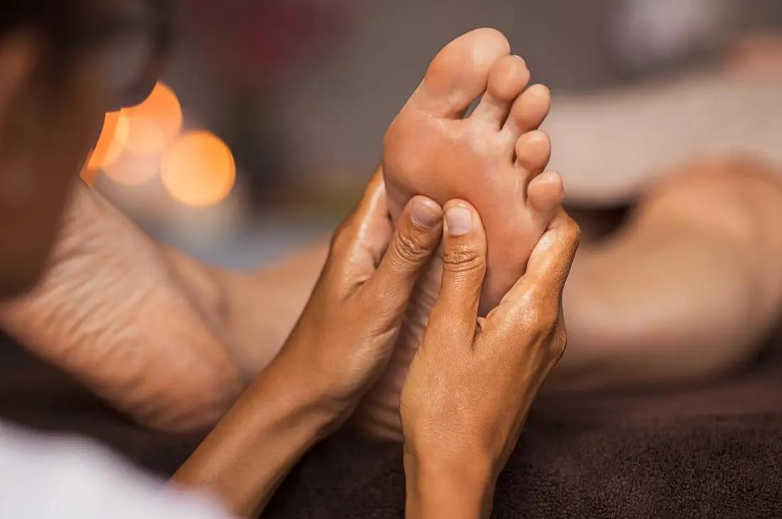 Soothe your feet with traditional massage